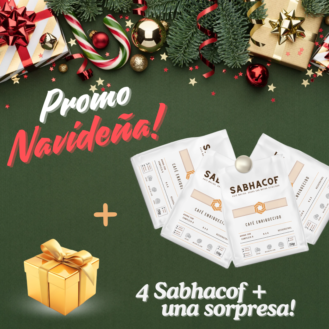 PROMO NAVIDEÑA - 4 sabhacof + sorpresa 🎁